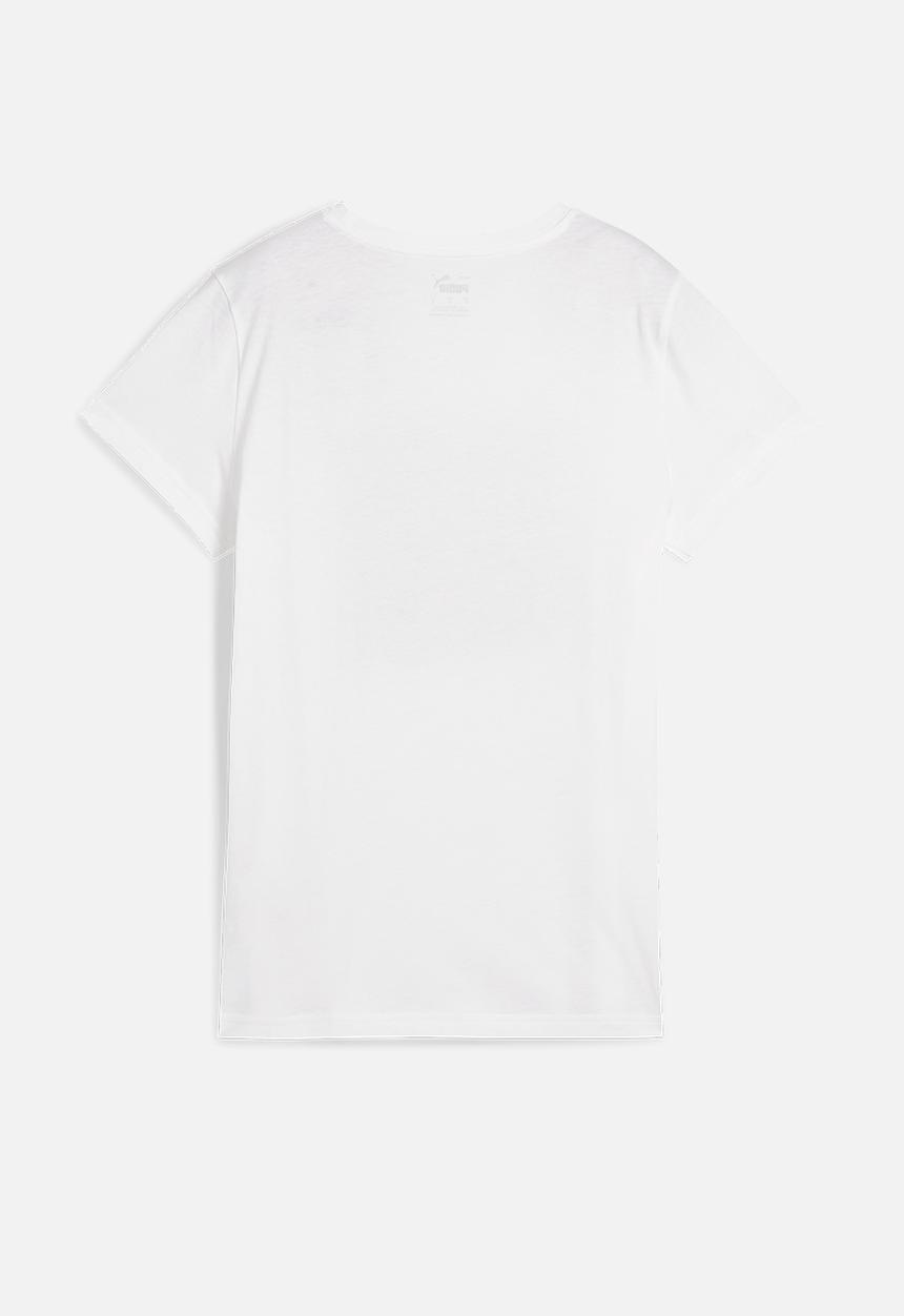 PUMA - Graphics Puma Wording Tee - Puma White