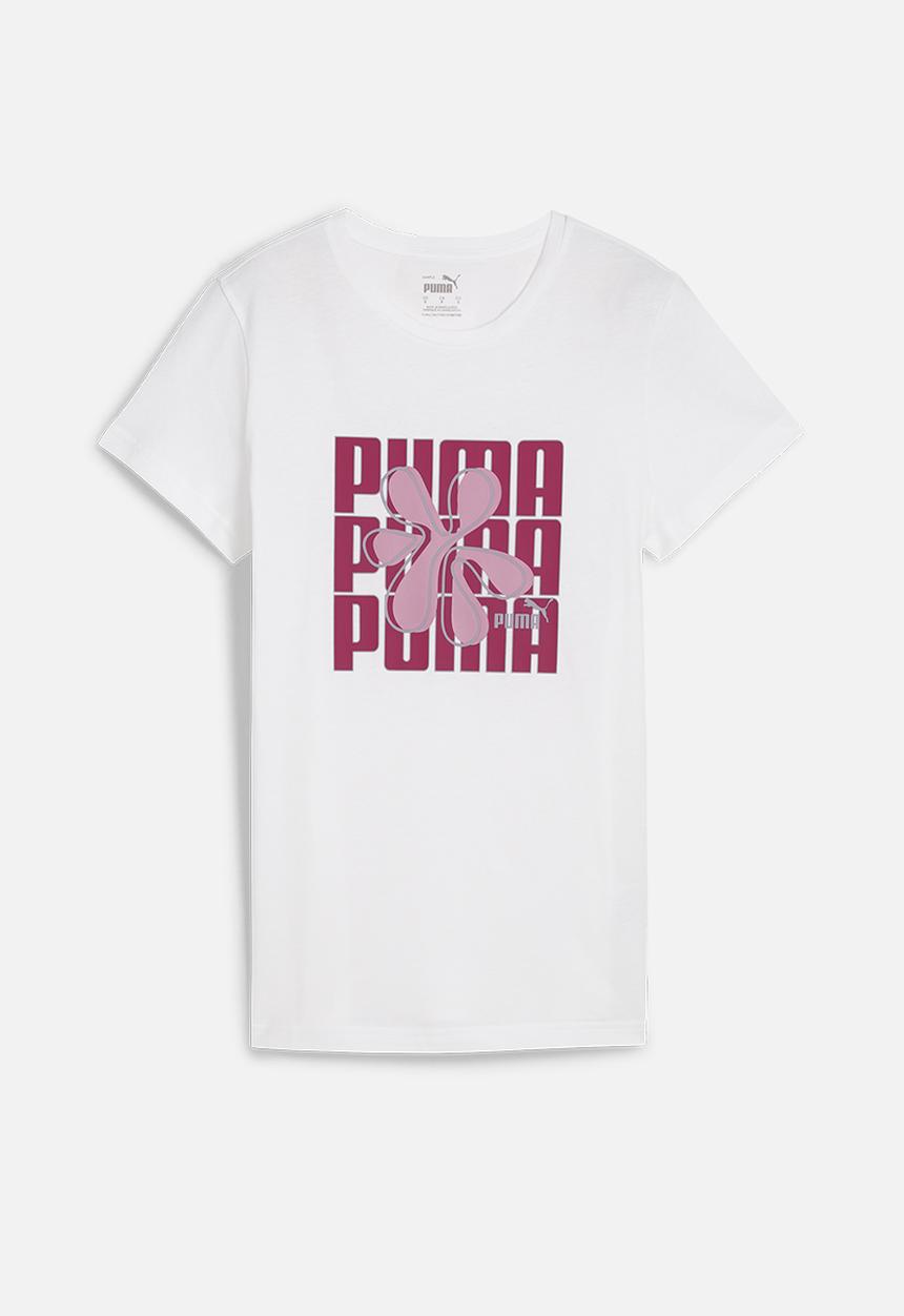Graphics Puma Wording Tee - Puma White