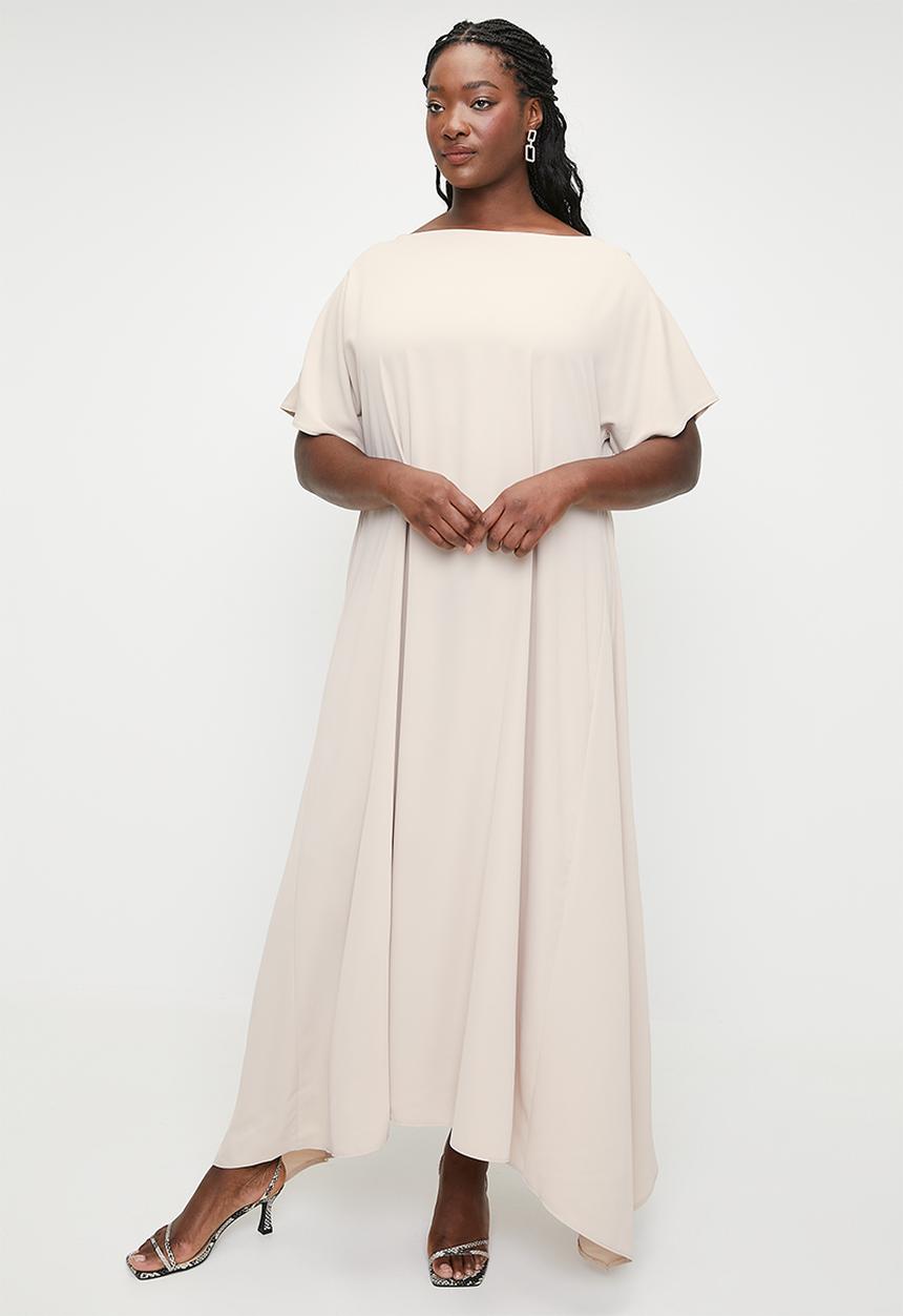 edit - Trapeze Maxi with grown on sleeve - Neutral