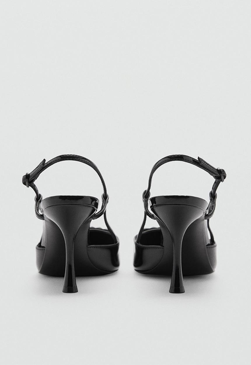 MANGO - Tona slingback heel - black