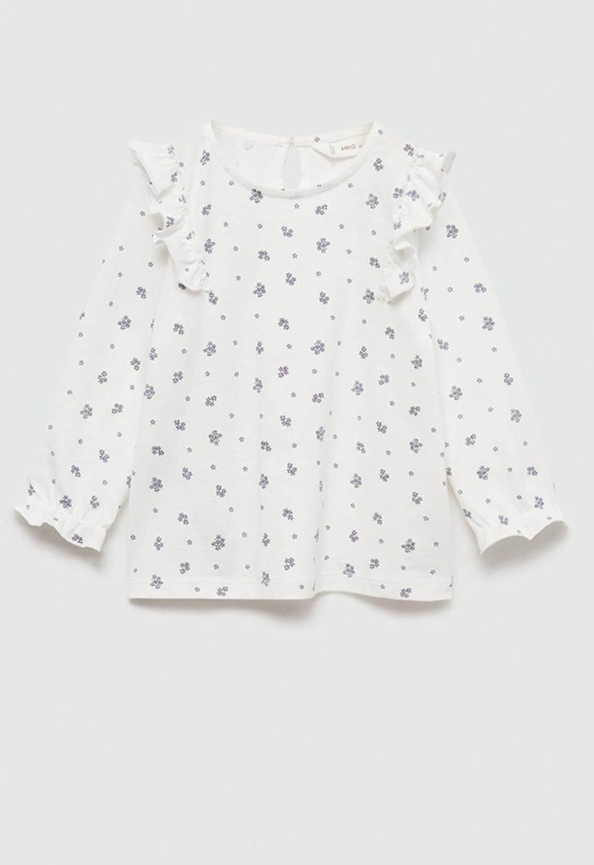 MANGO - T-shirt mini - natural