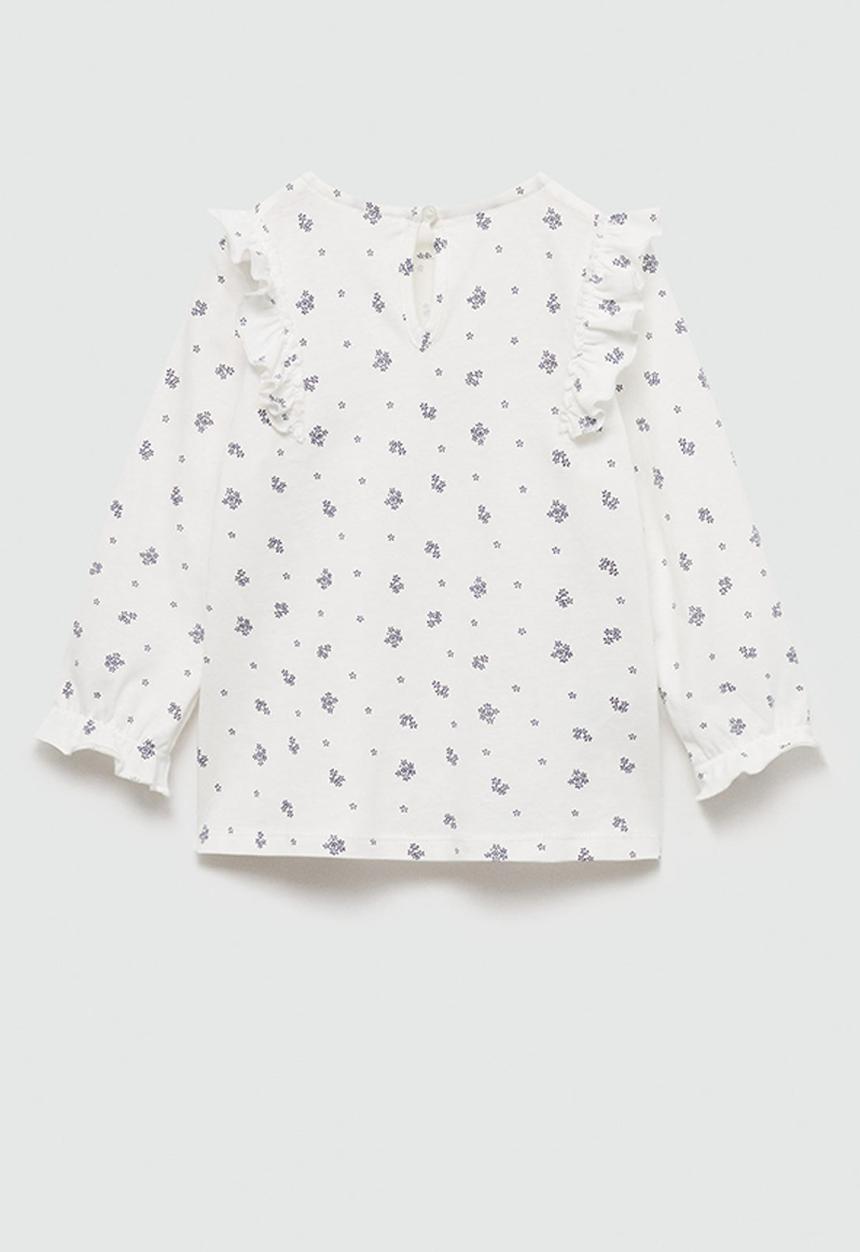 MANGO - T-shirt mini - natural