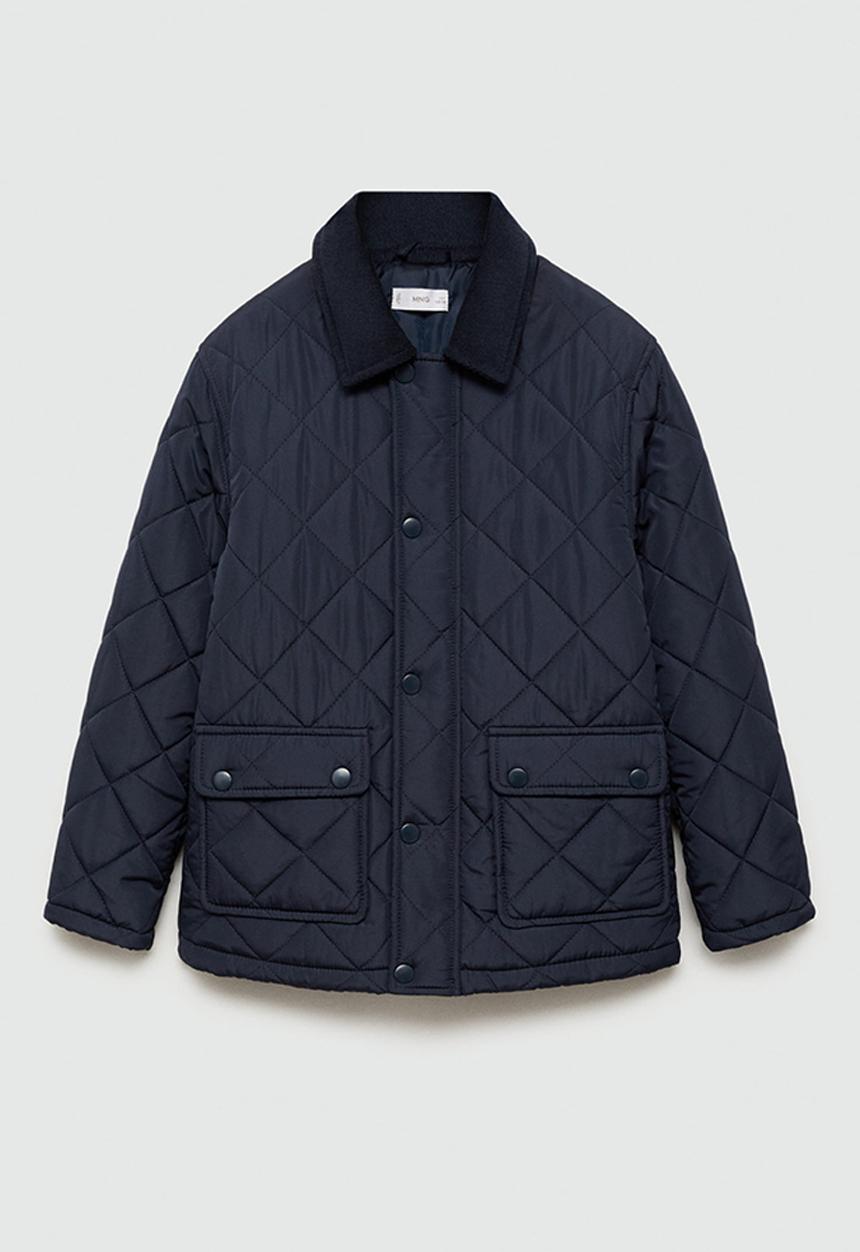 MANGO - Anorak husky - navy