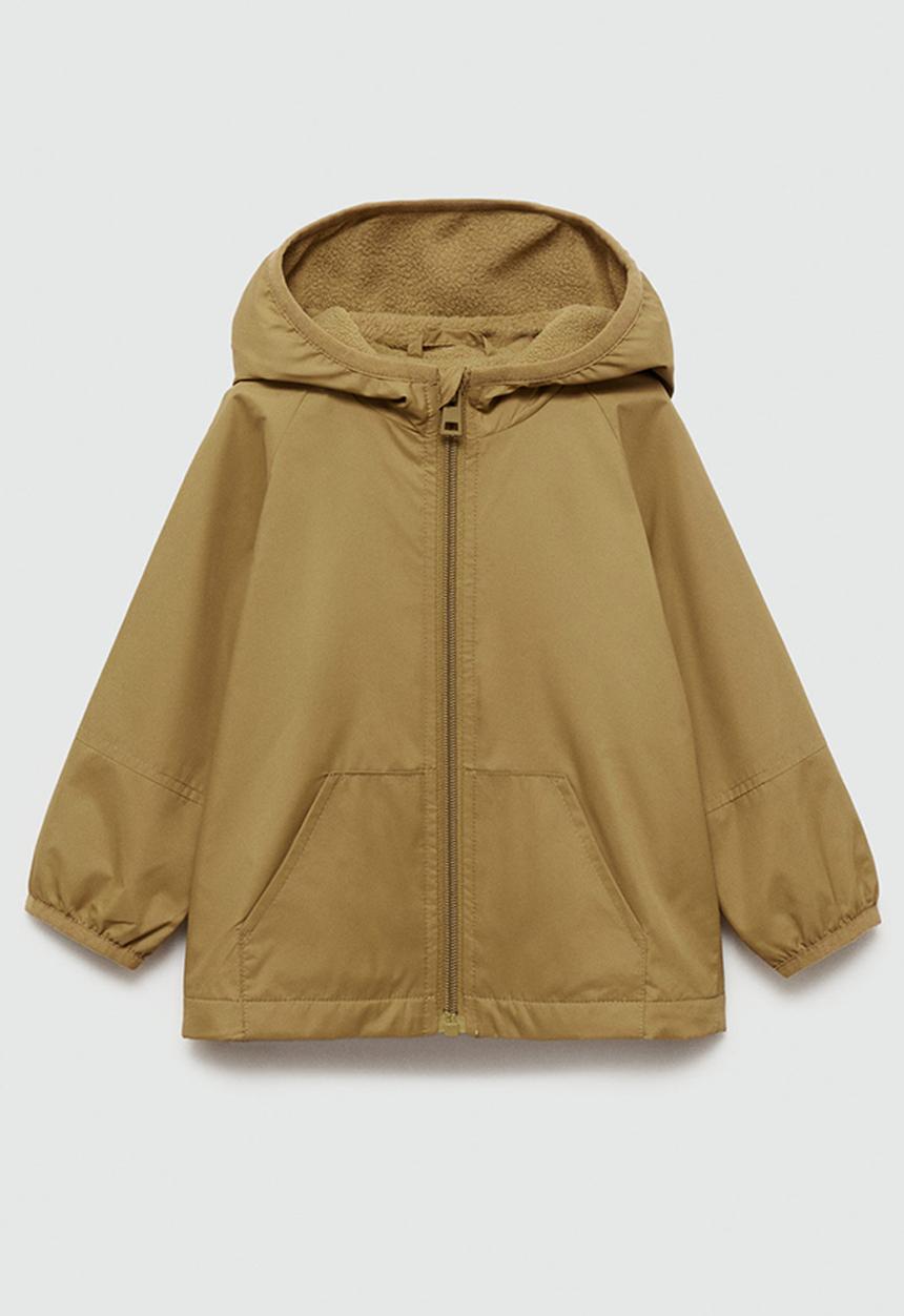 MANGO - Anorak canada - beige/khaki