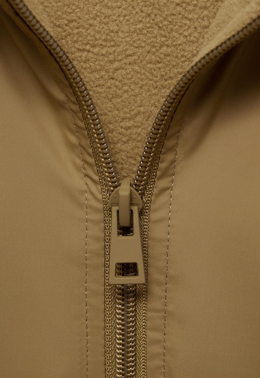 MANGO - Anorak canada - beige/khaki