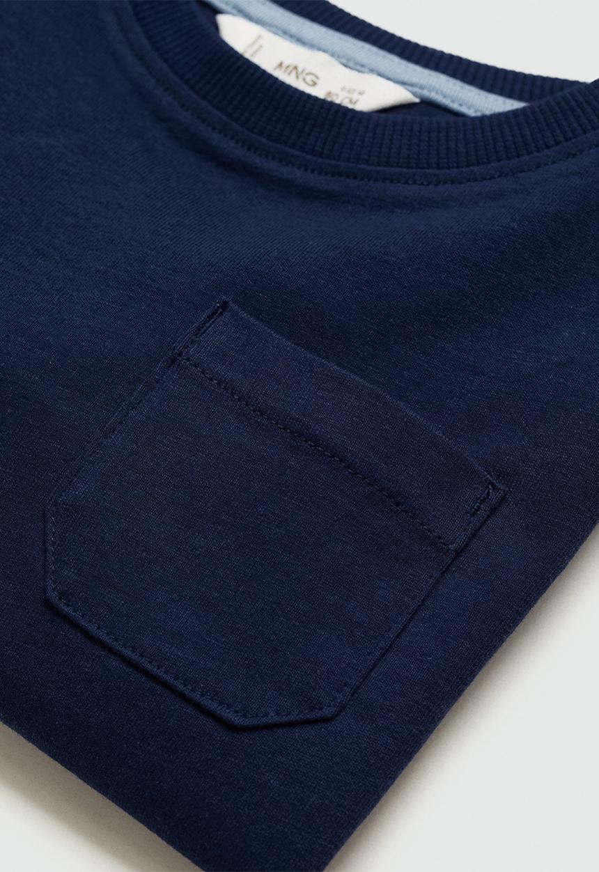 MANGO - T-shirt basicab7 - navy