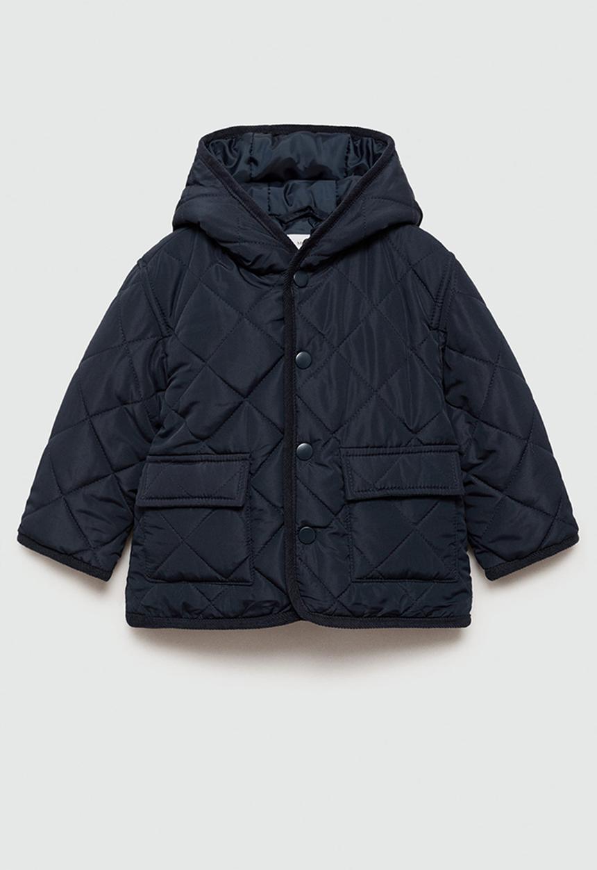 MANGO - Anorak huskyb - navy