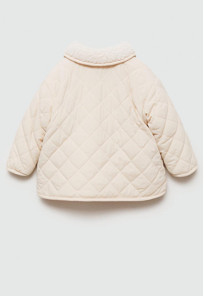 MANGO - Anorak husky - light beige
