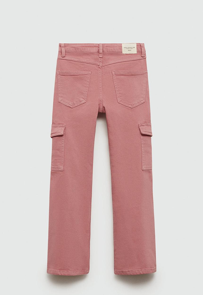 MANGO - Jeans cargo7 - pink
