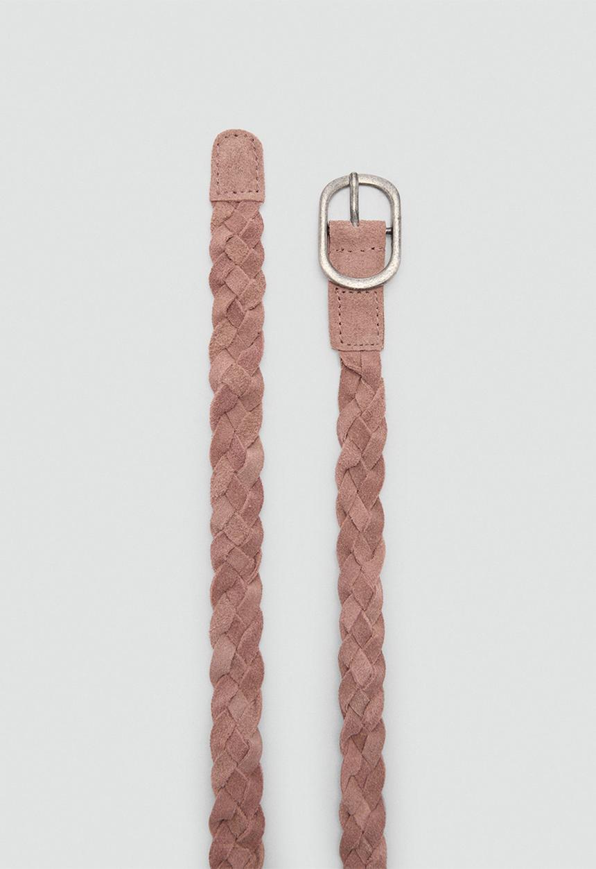 MANGO - Belt pinkb - light/pastel pink