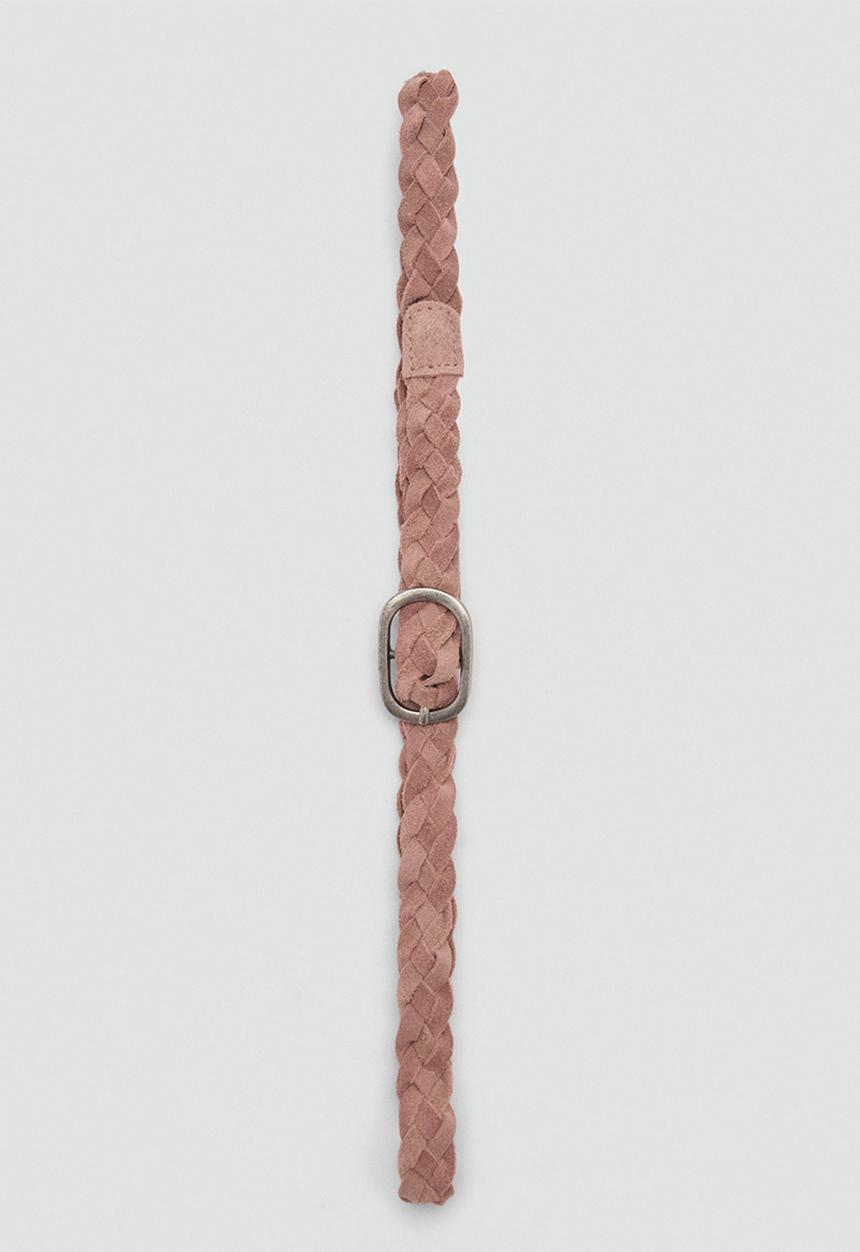 MANGO - Belt pinkb - light/pastel pink