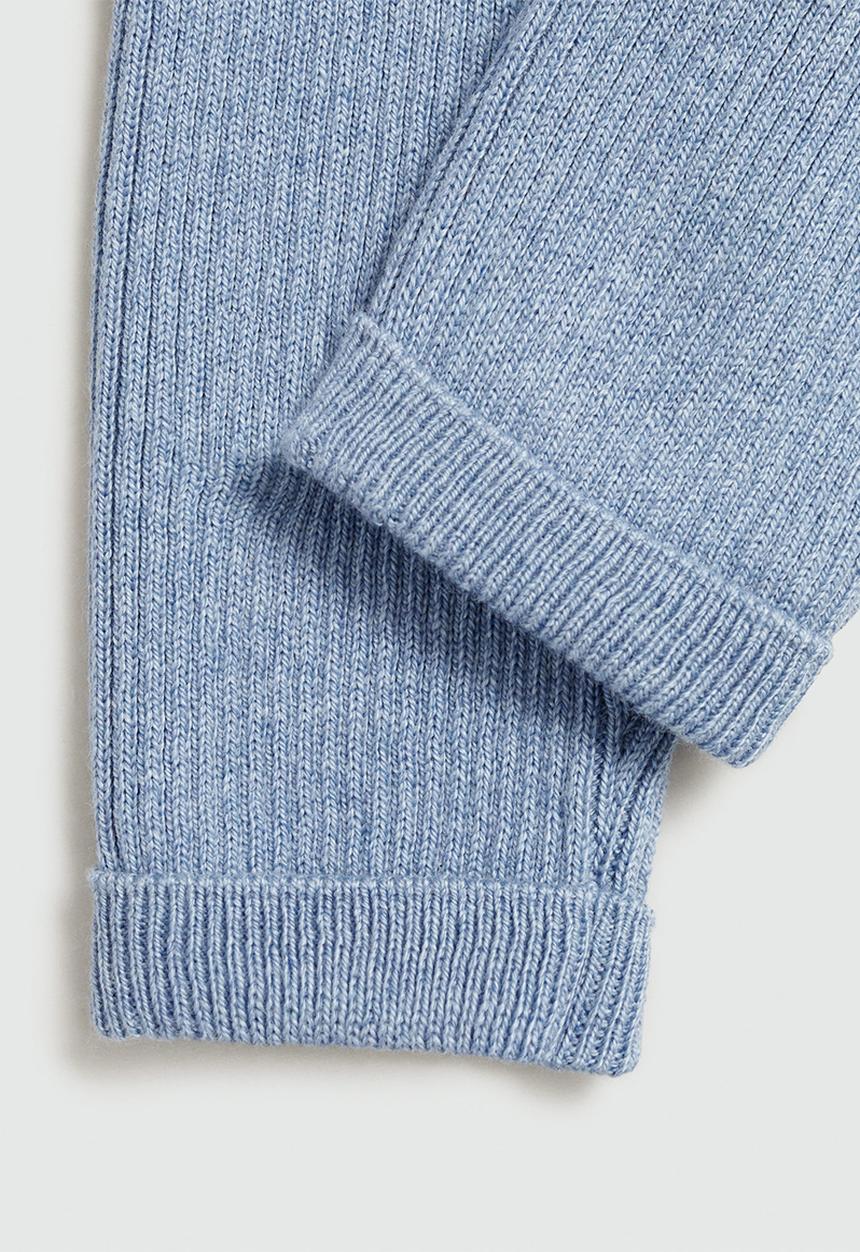 MANGO - Leggings lea - medium blue