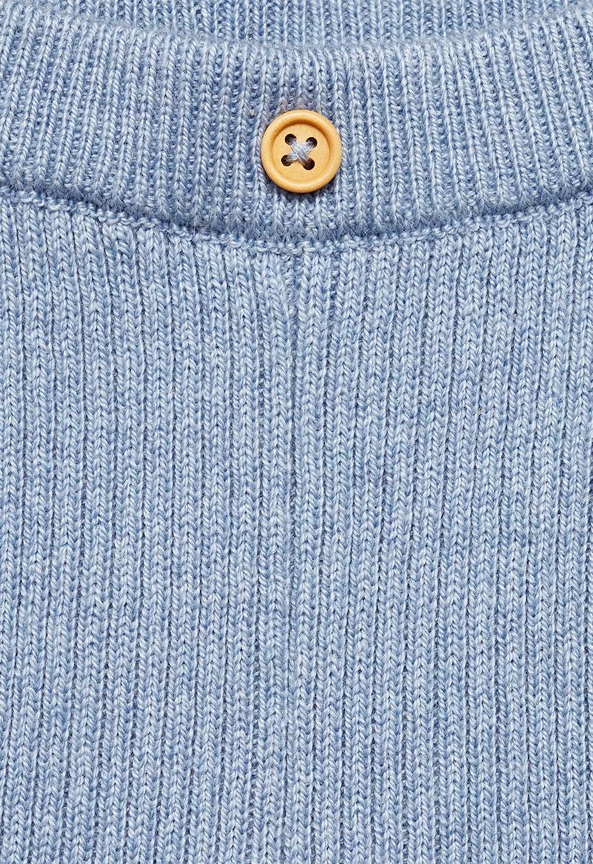 MANGO - Leggings lea - medium blue