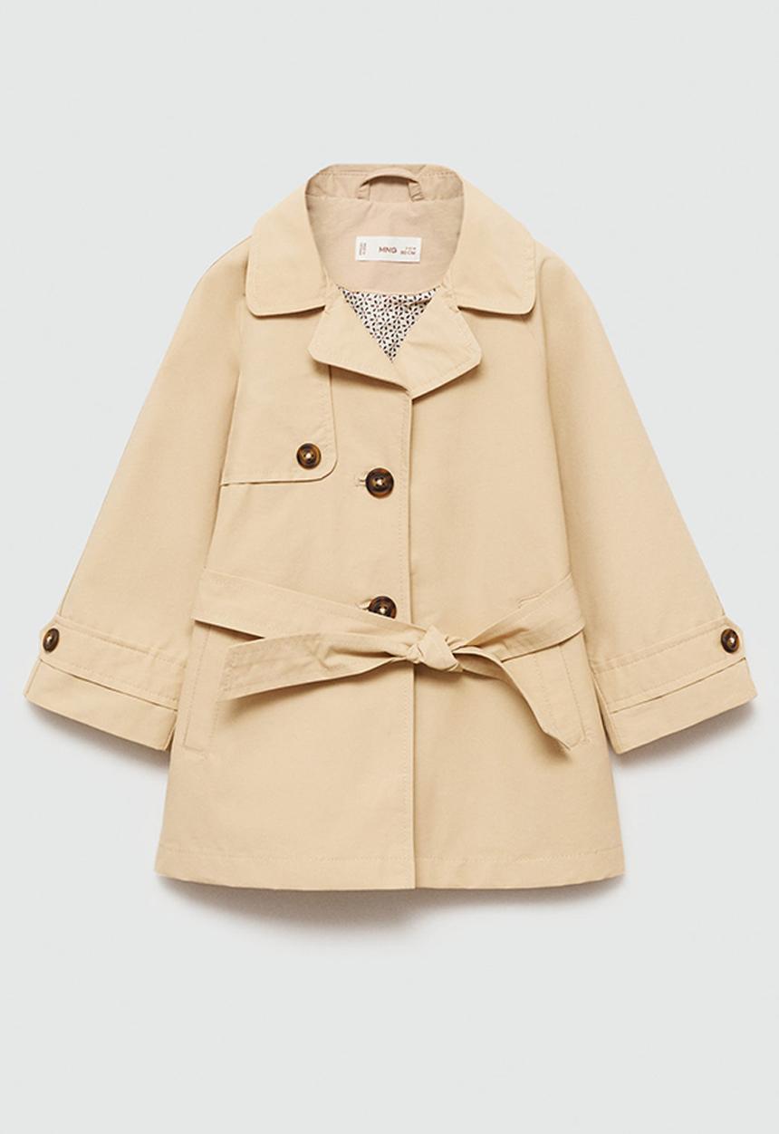 MANGO - Trench coat gisele - light pastel brown