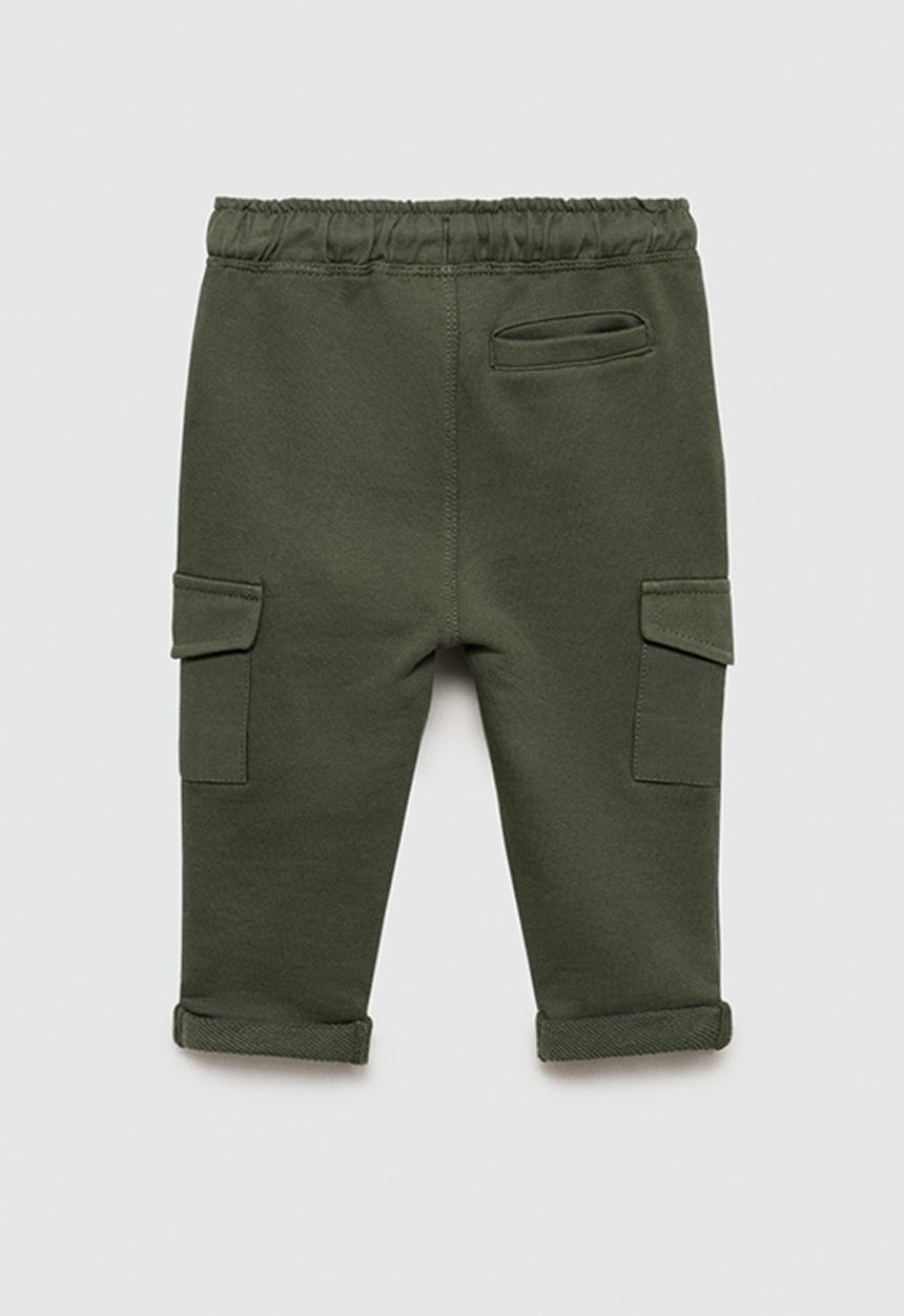 MANGO - Trousers cargob7 - beige & khaki