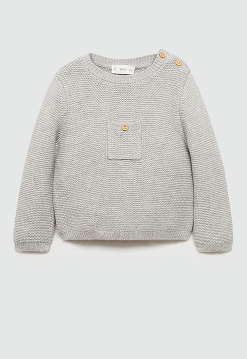 MANGO - Sweater enzo - medium gray
