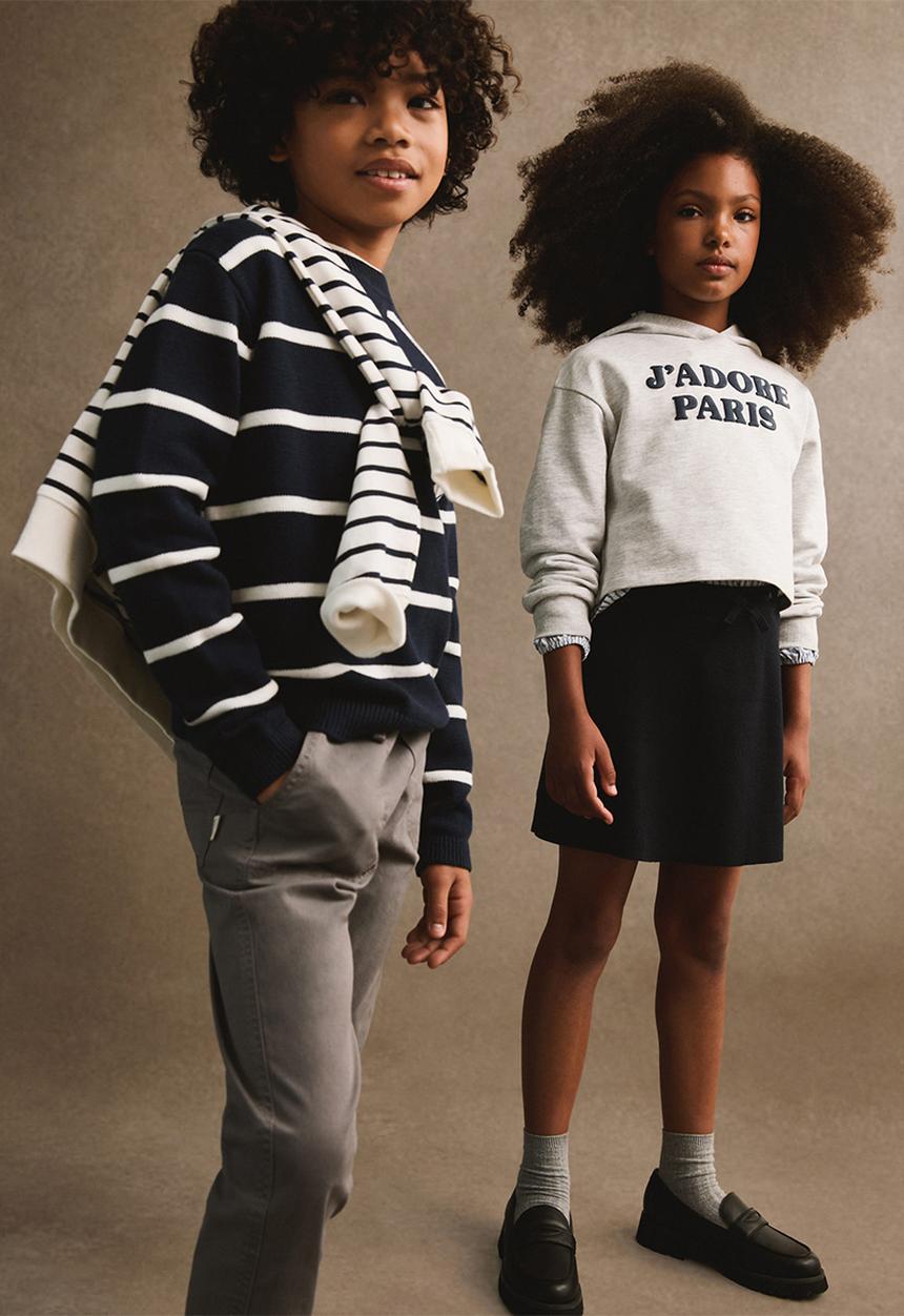 MANGO - Sweater marino - navy