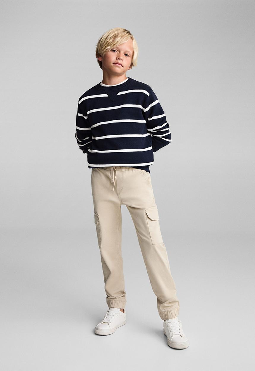 MANGO - Sweater marino - navy