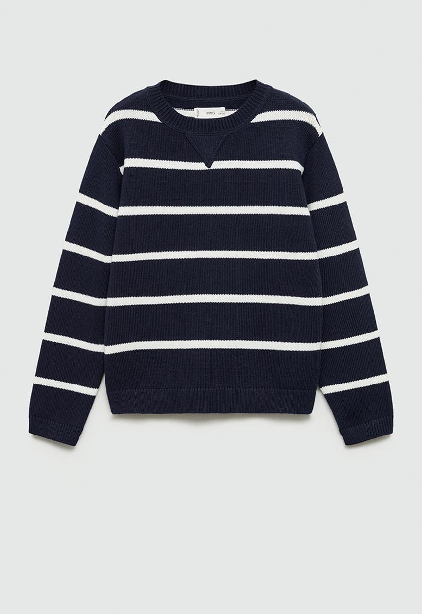 MANGO - Sweater marino - navy