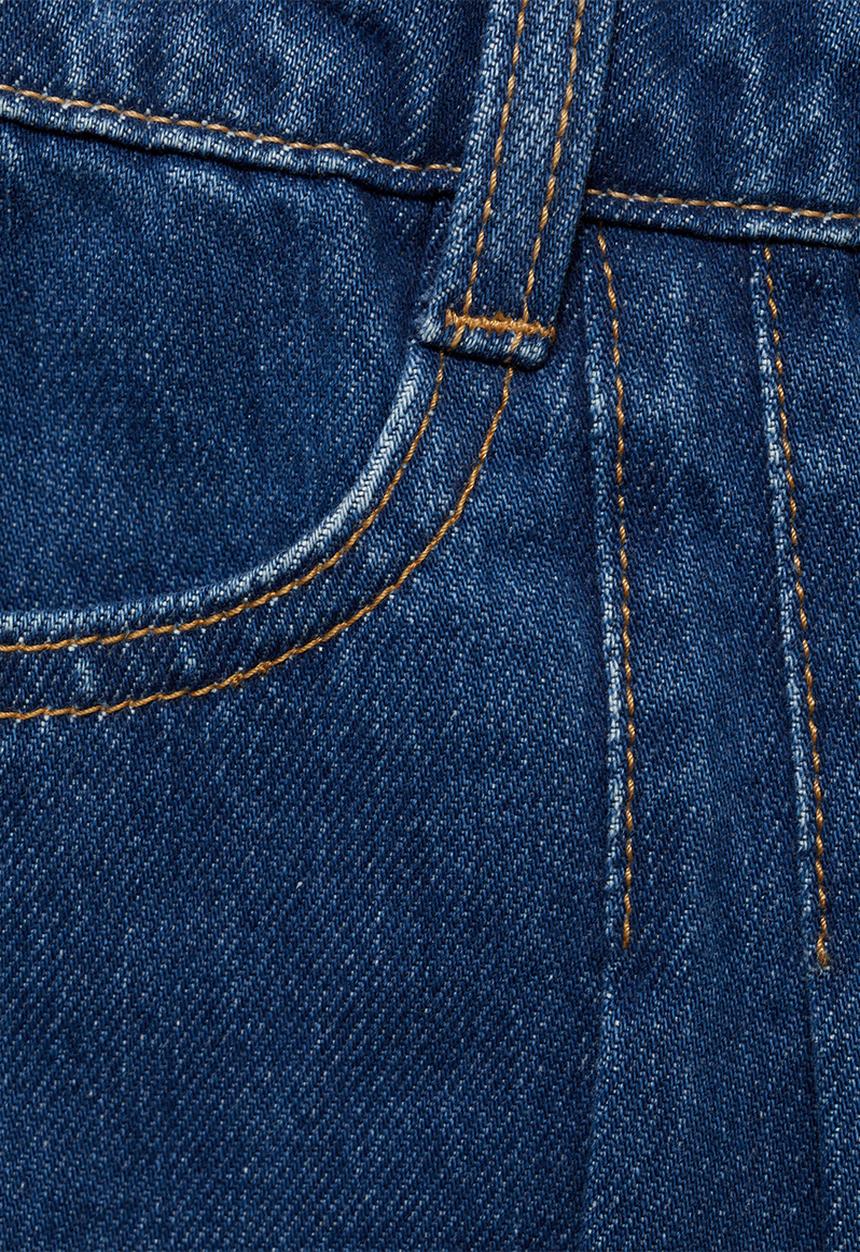 MANGO - Skirt paola - open blue