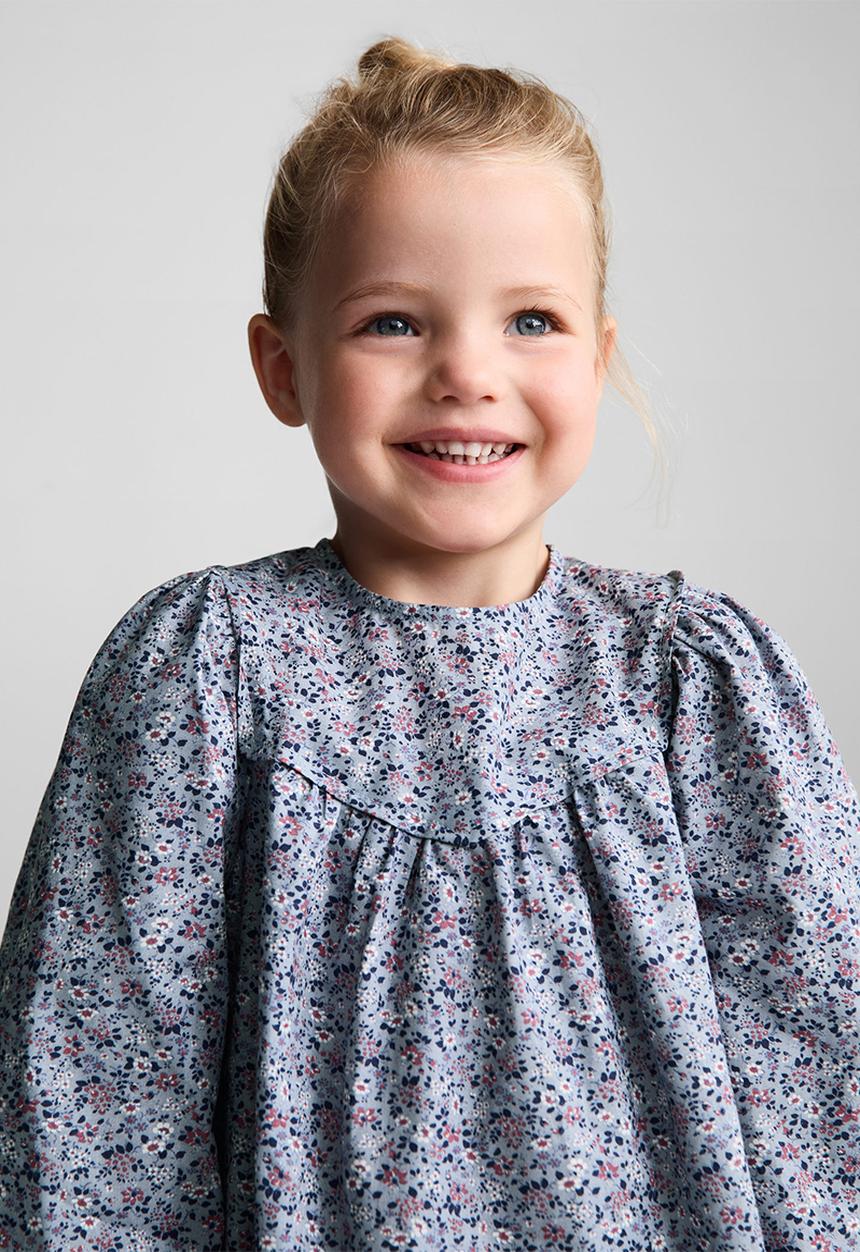 MANGO - Dress versalle - medium blue