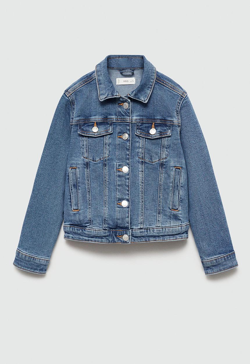 MANGO - Jacket allegra6 - open blue