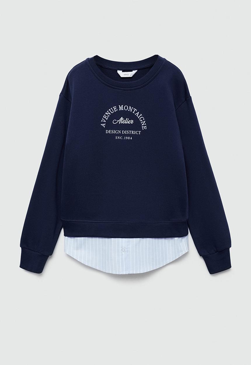 MANGO - Dress emily - navy