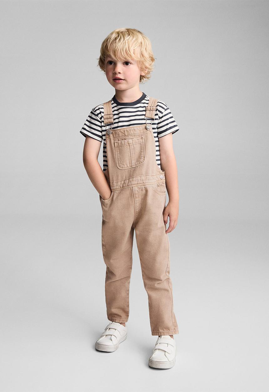 MANGO - Dungarees delos - medium brown