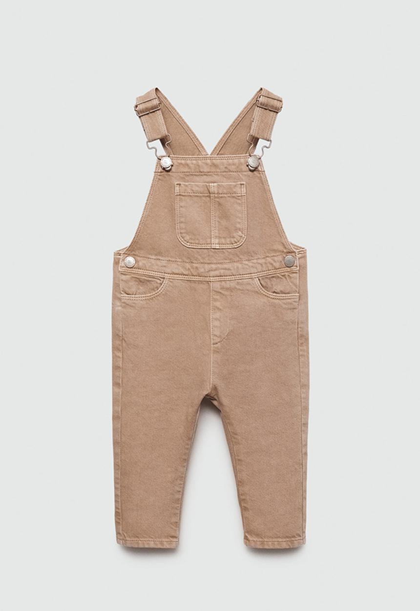MANGO - Dungarees delos - medium brown