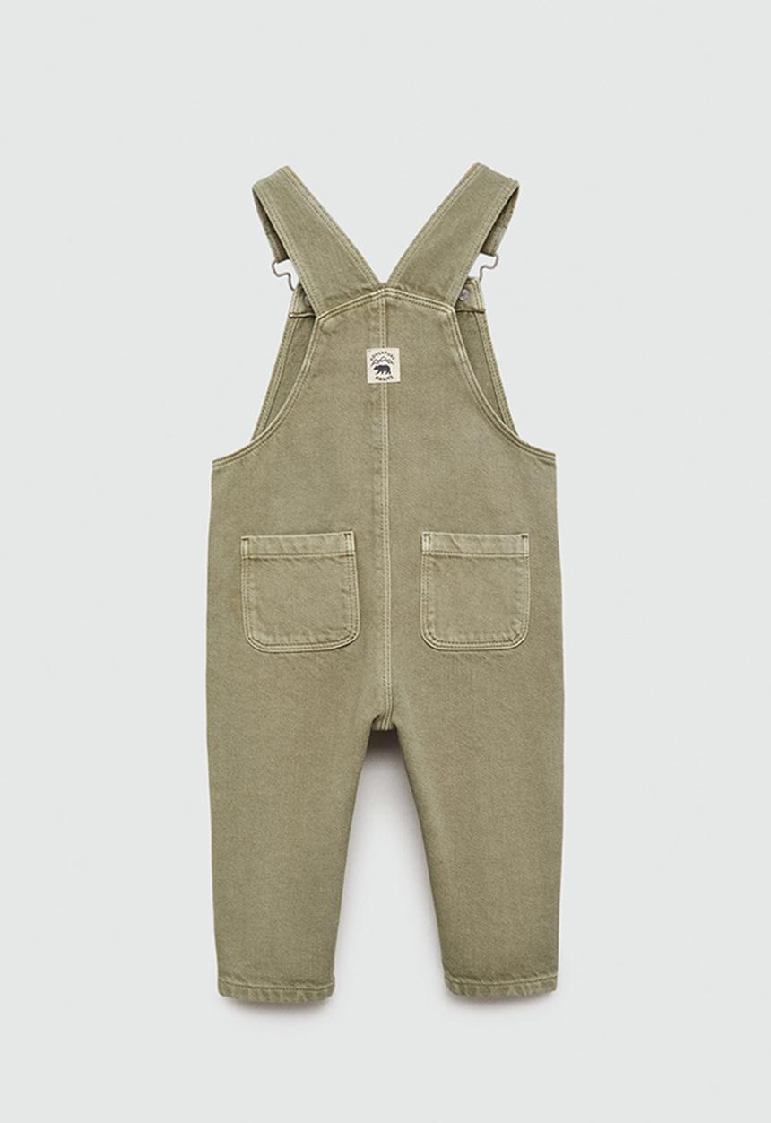 MANGO - Dungarees delos - beige/khaki