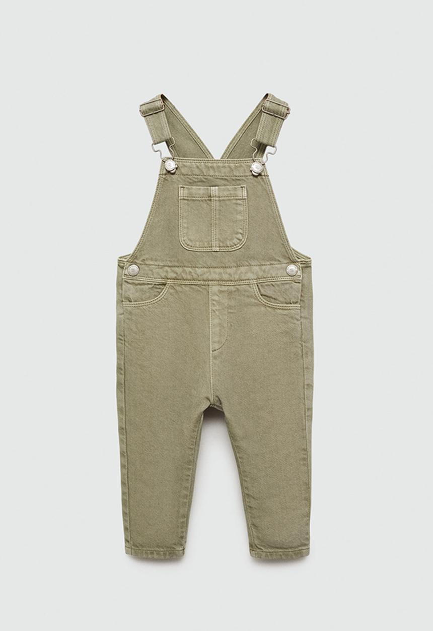 MANGO - Dungarees delos - beige/khaki