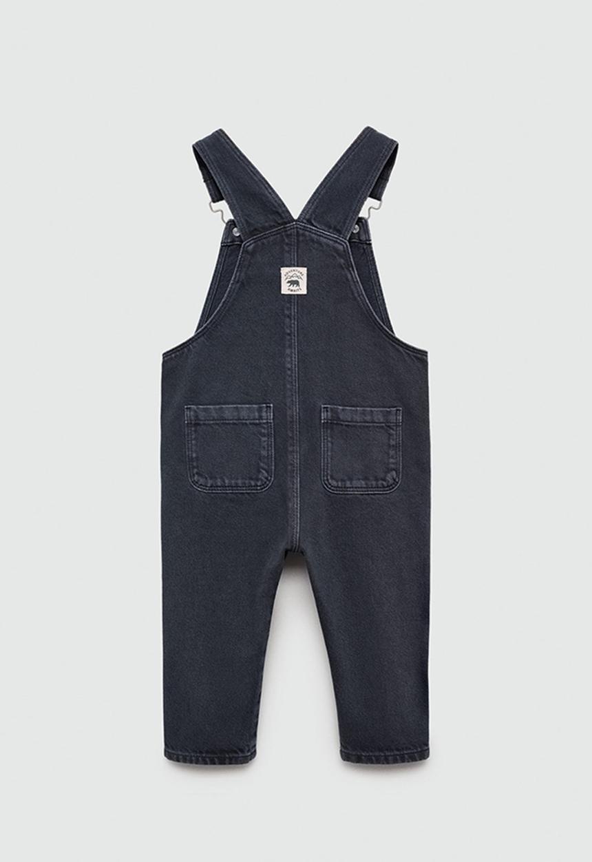 MANGO - Dungarees delos - navy