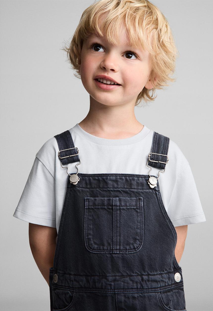 MANGO - Dungarees delos - navy