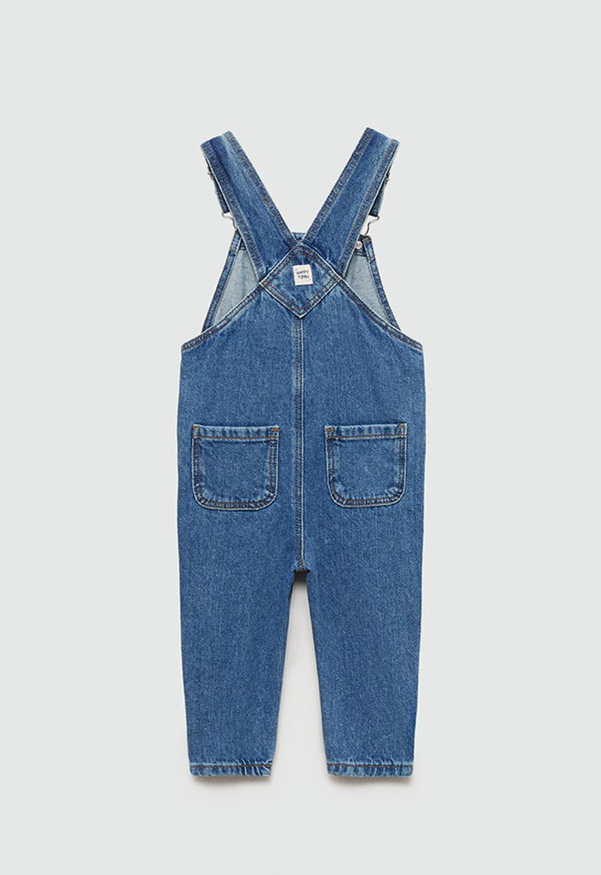 MANGO - Dungarees lucas - open blue