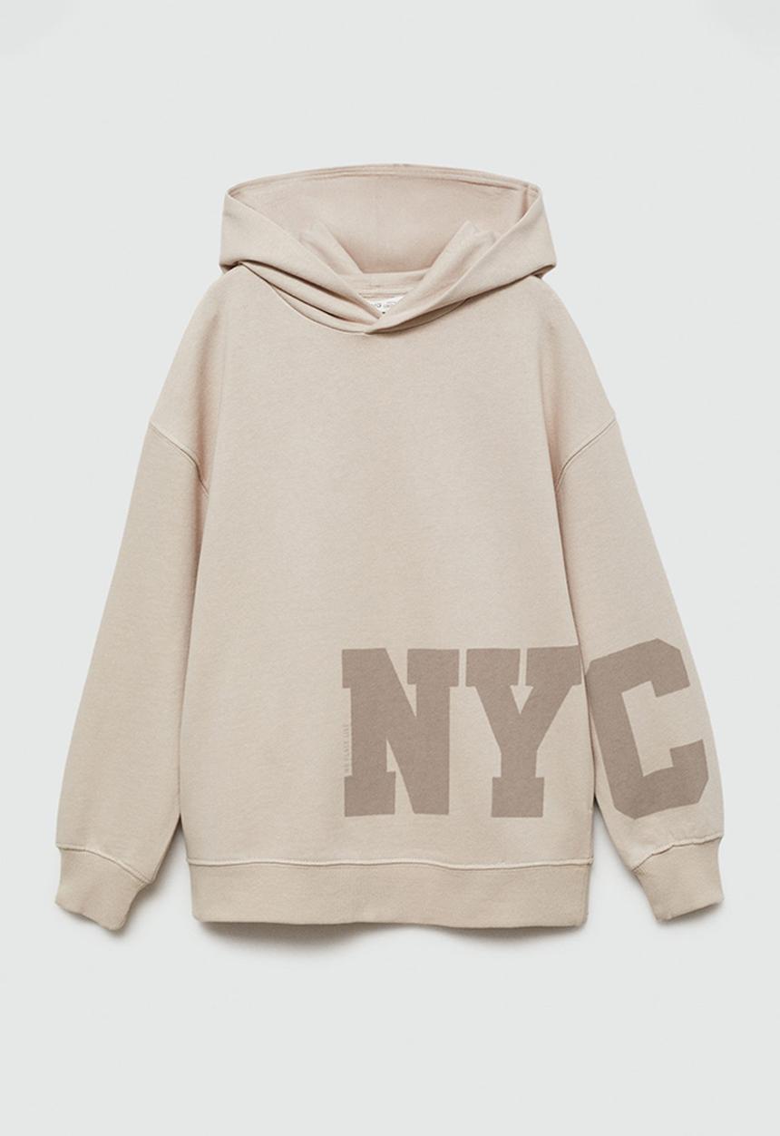 MANGO - Sweatshirt place - light/pastel brown