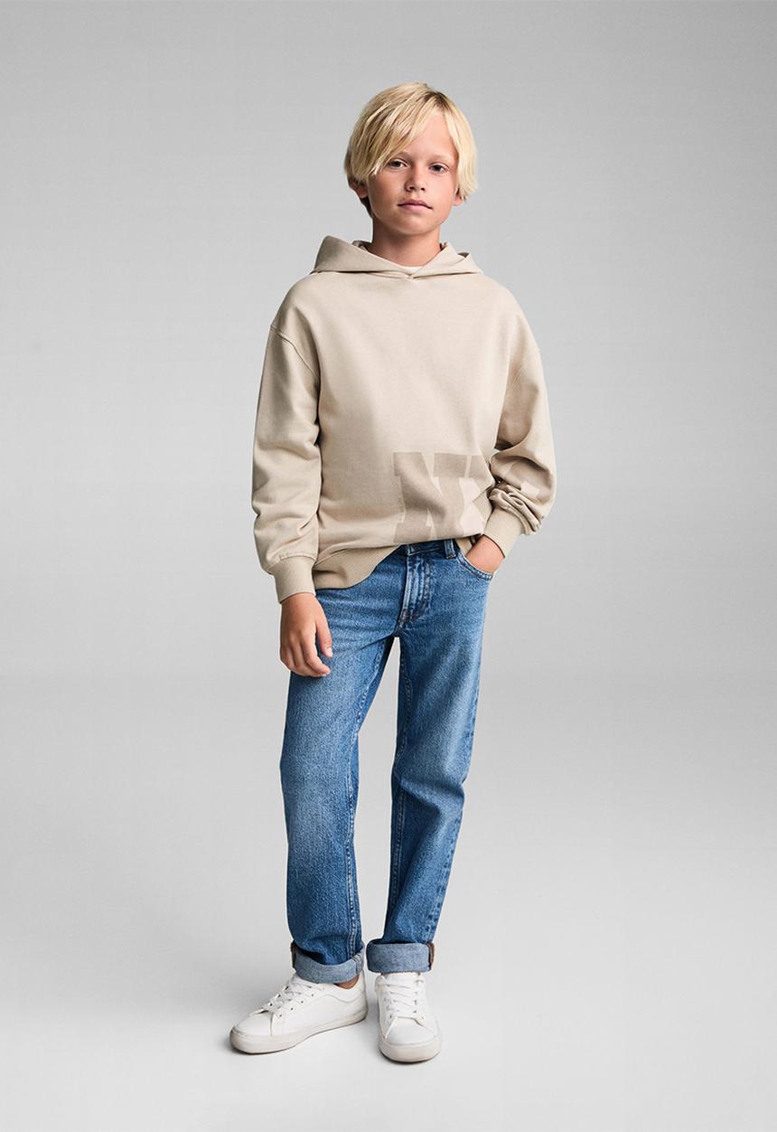 MANGO - Sweatshirt place - light/pastel brown