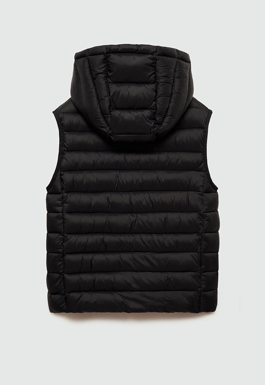 MANGO - Waistcoat unicov7 - black