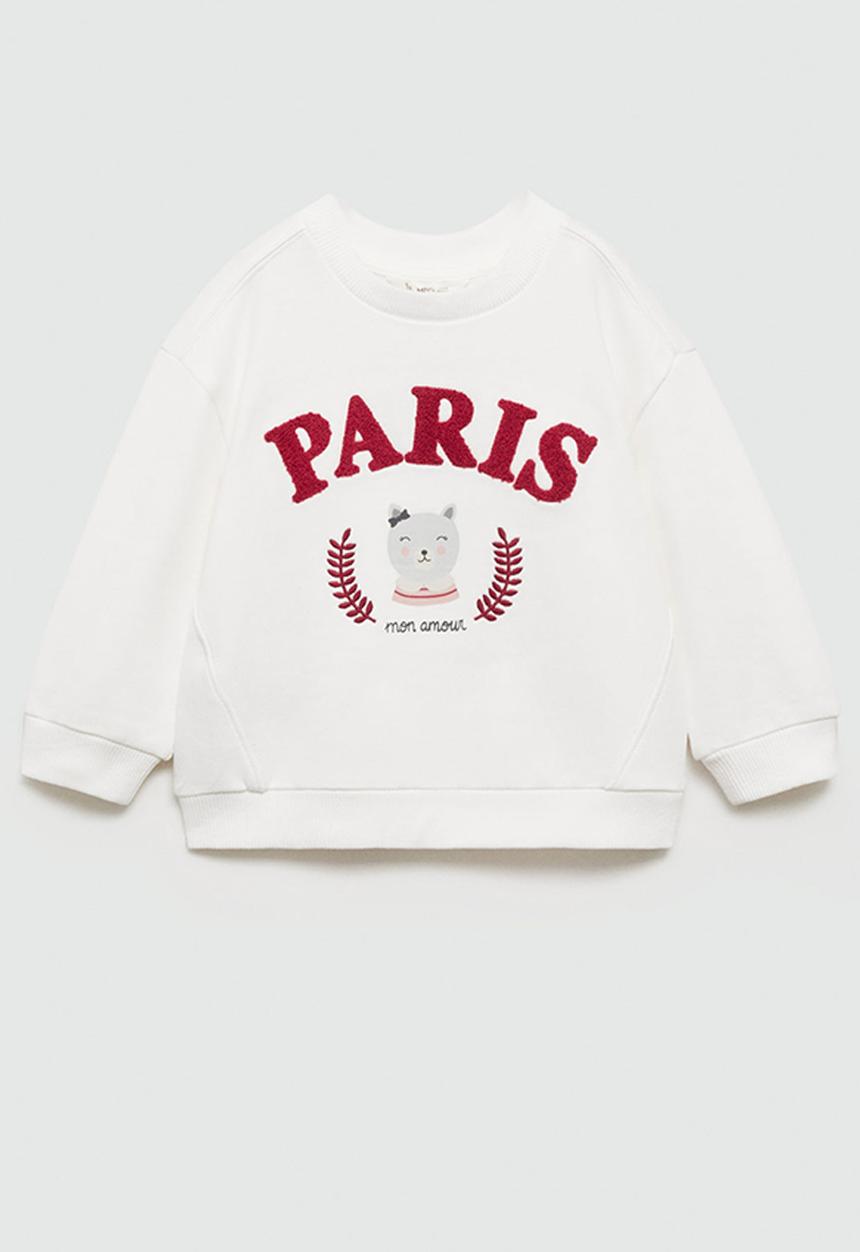 MANGO - Sweatshirt gato - natural