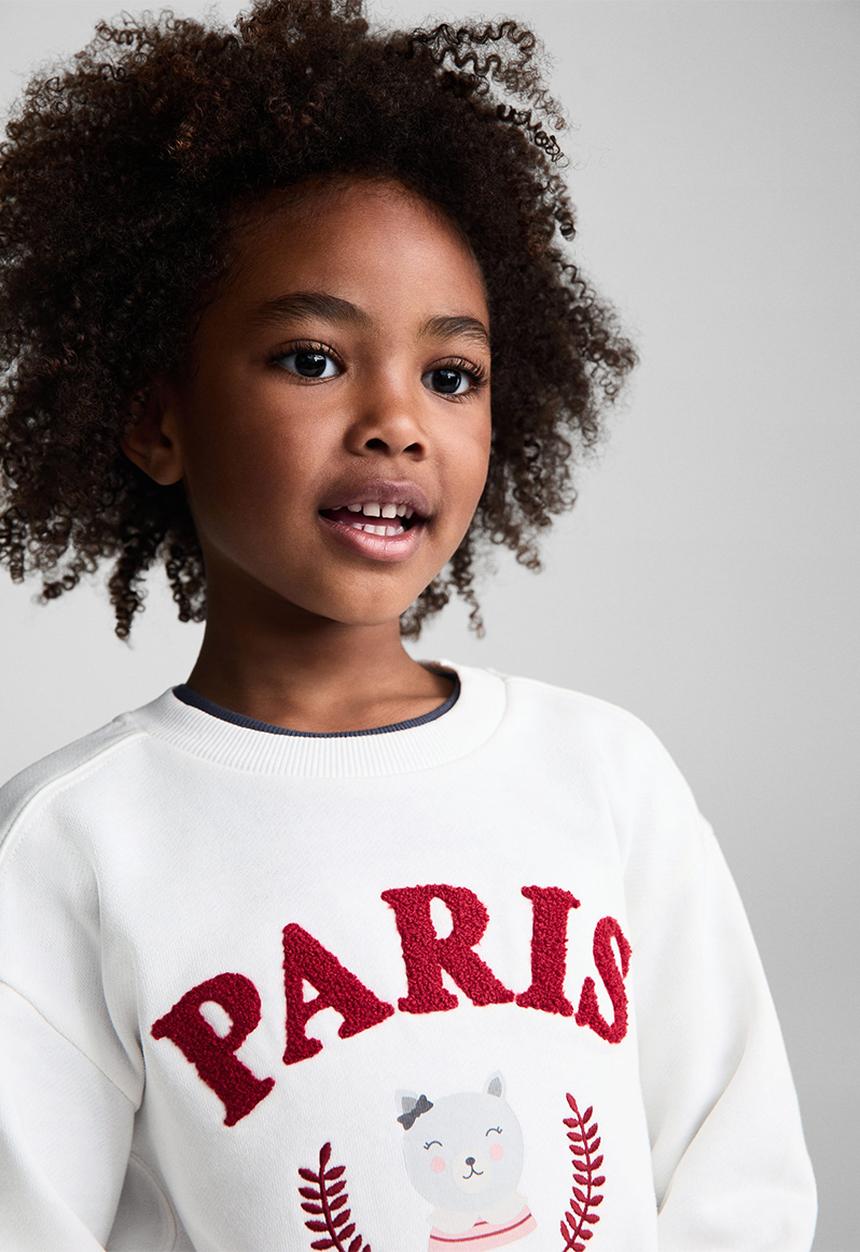 MANGO - Sweatshirt gato - natural