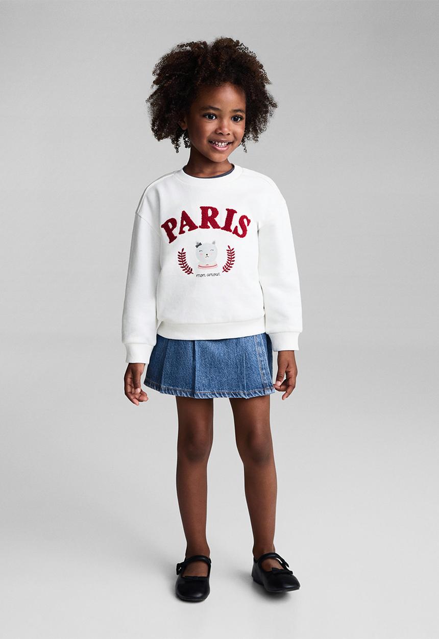 MANGO - Sweatshirt gato - natural