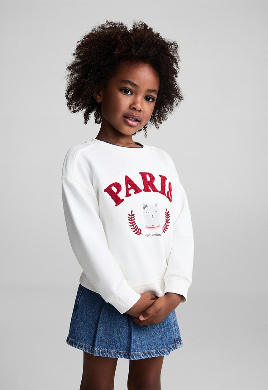 MANGO - Sweatshirt gato - natural