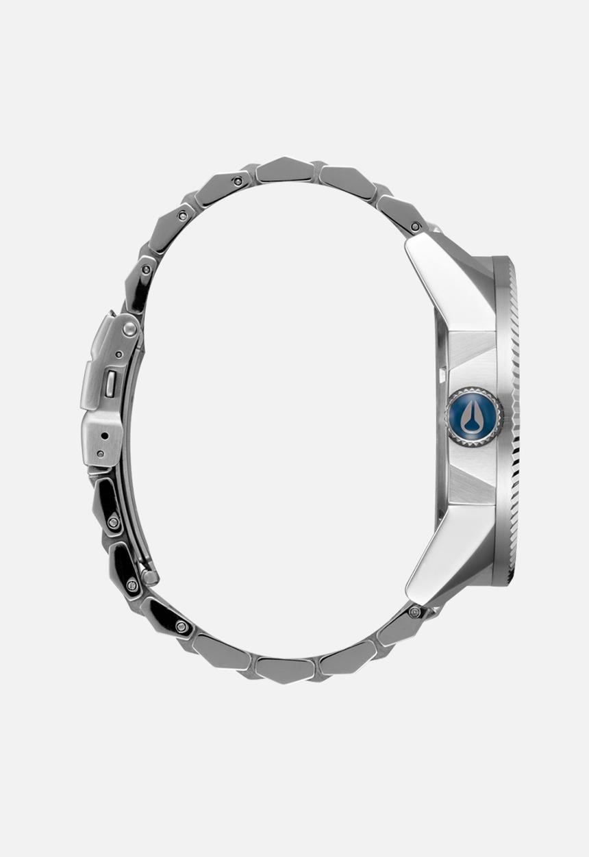 Nixon - Corporal stainless steel - silver & indigo