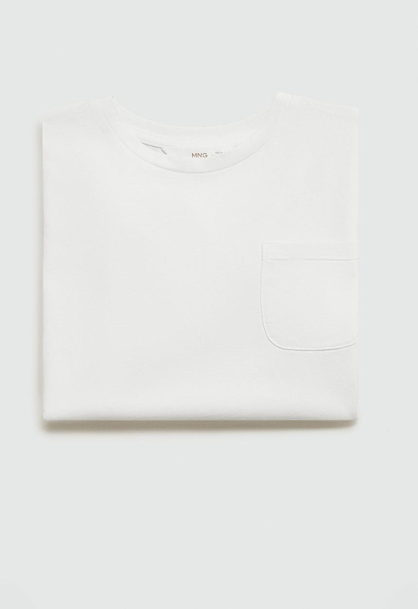 MANGO - T-shirt jimmy - natural