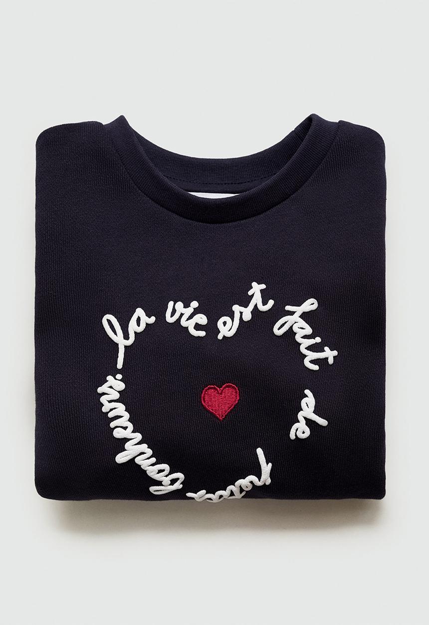 MANGO - Sweatshirt lavie - navy