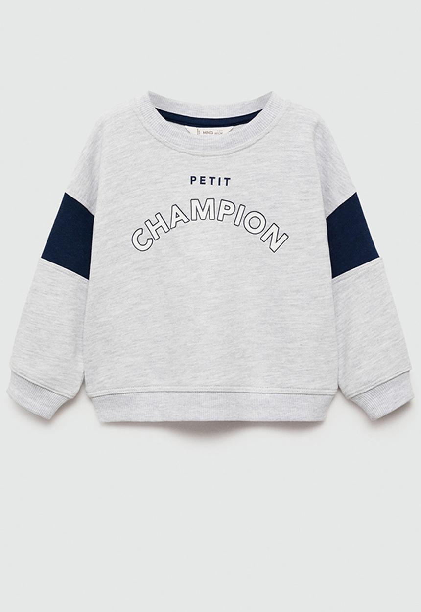 MANGO - Sweatshirt champion - medium gray