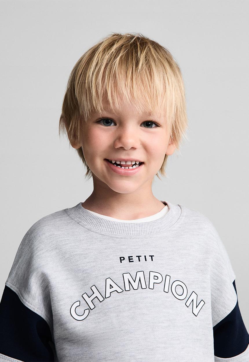 MANGO - Sweatshirt champion - medium gray