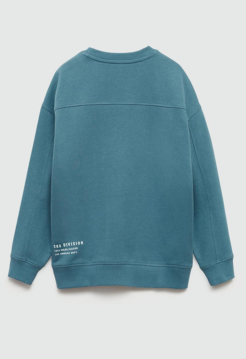 MANGO - Sweatshirt break - dark blue
