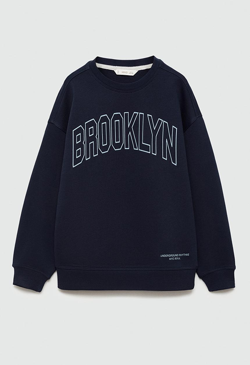 MANGO - Sweatshirt berto - navy