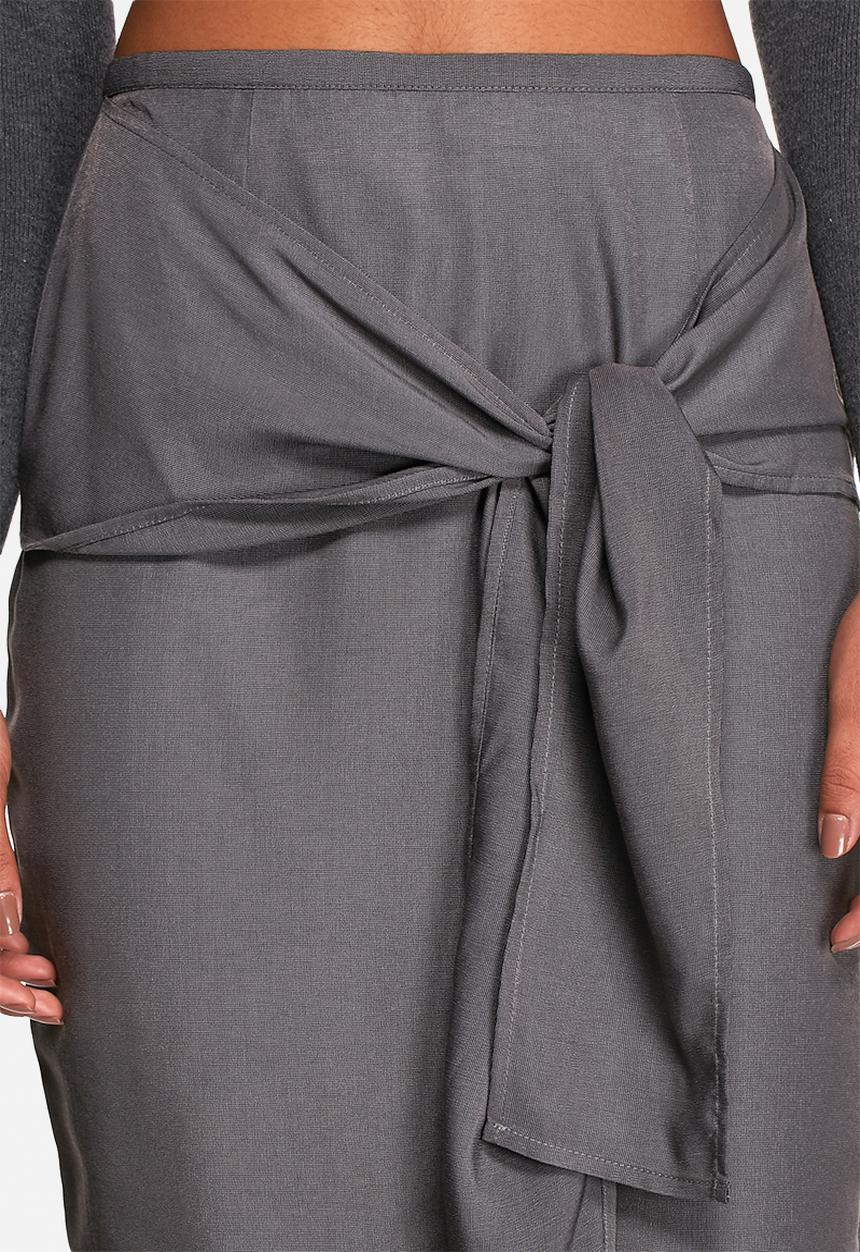 Neon Rose - Drape knit skirt