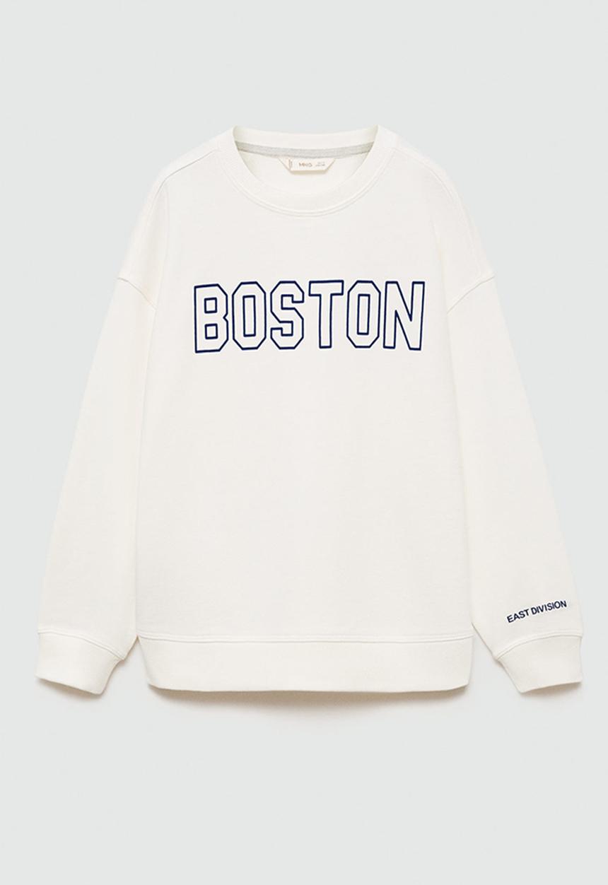 MANGO - Sweatshirt berto - natural